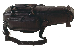 Black Leather Alto Sax Case / Bag by Gard