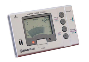 Sabine MT9000 Metro Tune: Chromatic Tuner, Metronome, Tone Generator in one