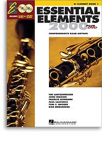 Essential Elements Clarinet  Book 1 +CD & DVD